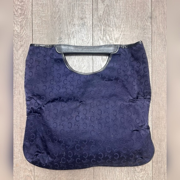 Celine RARE horse carriage tote Noevir Japan Bag pattern logo - Picture 4 of 8